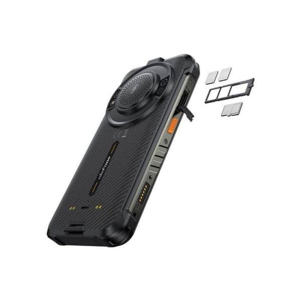 Ulefone RugKing 256Go/8Go Dubbel SIM Svart