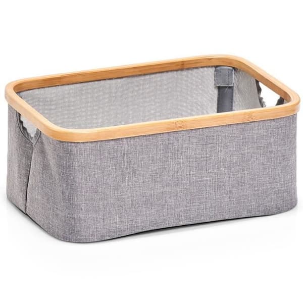 Förvaringskorg - ZELLER - Eleganta - Grå - För kosmetika - Kvalitetsdesign