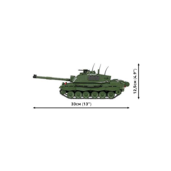 Modell - COBI - Challenger 2 - Grön - 550 delar - Att montera själv