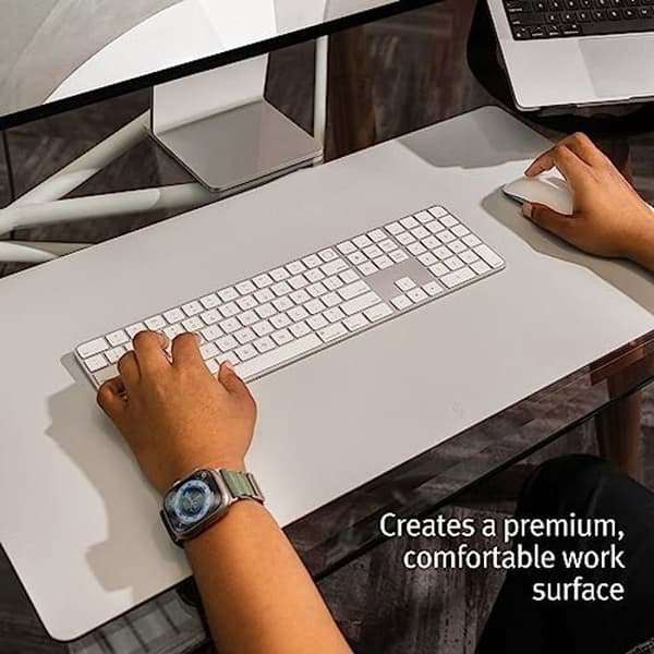 Musmatta - Twelve South - DeskPad - Hållbart läder - Spillresistent - Greppytan