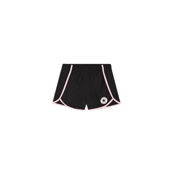 Kort hög midja - Converse - Chuck Patch - Svart - Mjuk tyg - Regular passform