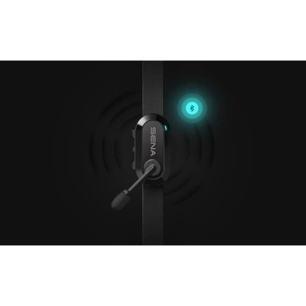 Öronpropp - SENA - Bikom 20 - Bluetooth - Mikrofon - Räckvidd 800 m - 7h autonomi - USB-C - Svart