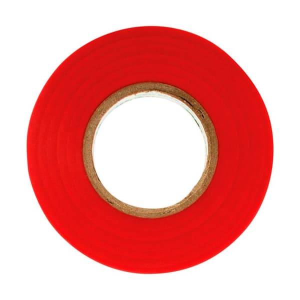 Tejpryd 19mm x 20m - Röd - Zenitech