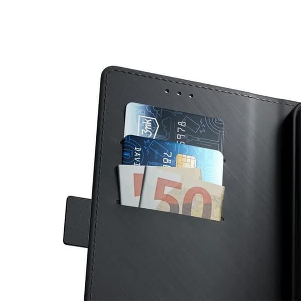 3MK plånboksfodral för Xiaomi Redmi Note 13 4G svart