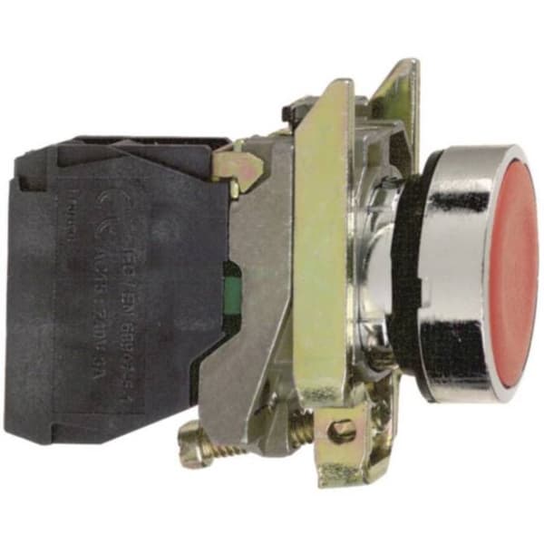 Tryckknapp - SCHNEIDER ELECTRIC - XB4BA42 - Röd - 1 knapp - 3 A - IP66