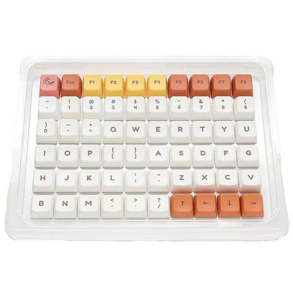 Ersättningsknappar - Ducky - Daisy - PBT Dye Sub - Cherry-profil - QWERTY