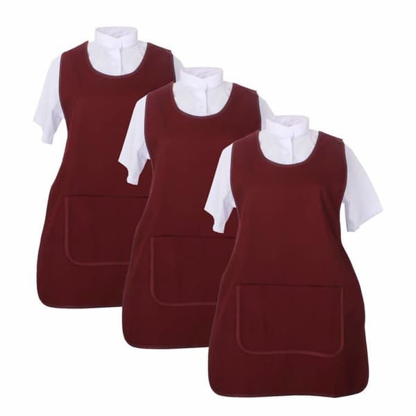 Professionell förkläde - MISEMIYA - Pack 3 (868) - Unisex - Svart - 65% polyester/35% bomull