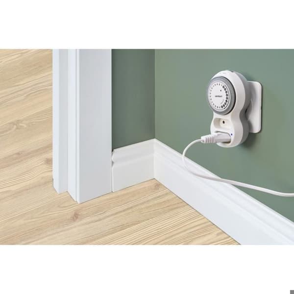Biplite programmerbar 2x6A - Vit - Bolea - Zenitech