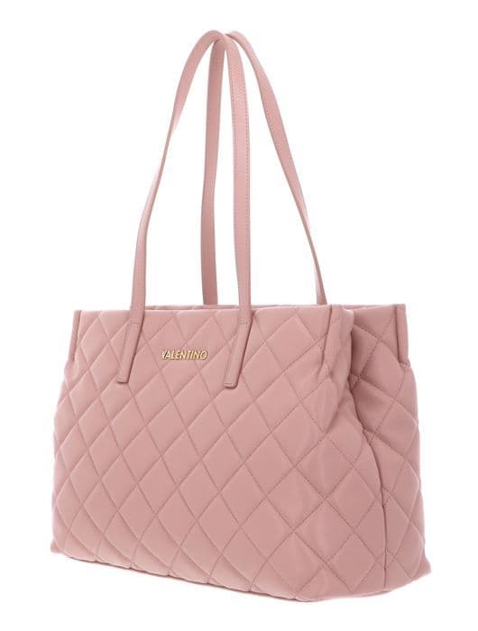 Saccos shopper - VALENTINO - Ocarina - Rosé - 100% polyuretan - Dragkedja
