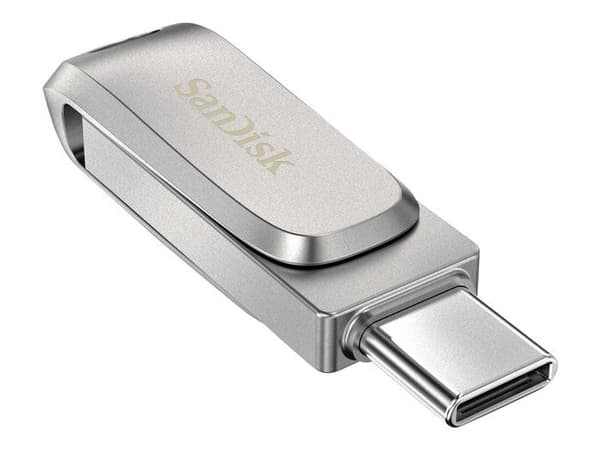 USB-minne - SANDISK - Ultra Dual Drive Luxe - 128 Go - 150 Mo/s - USB-C / micro USB