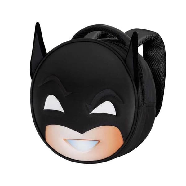 Emoji Rygsæk - DC Comics Batman Send - Sort - One Size