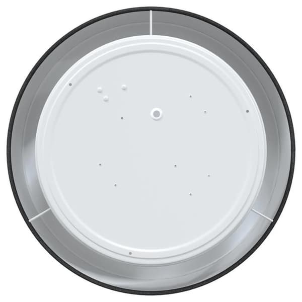Svart taklampa Ø 30 cm i tyg E27