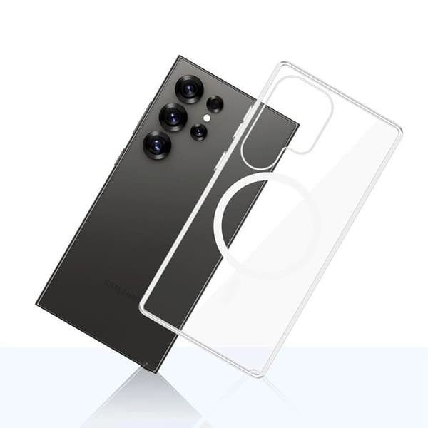 3mk Clear MagCase för Samsung Galaxy S25 Ultra - Transparent