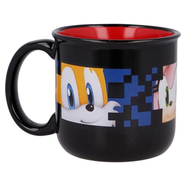 Mugg med låda - STOR - 00498 - Keramik - 360 ml - Modernt design