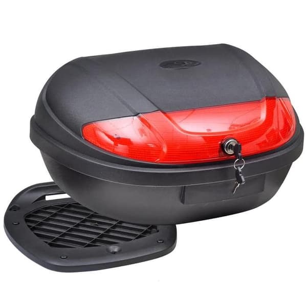 vidaXL Motorcykelbox 72 L för 2 hjälmar 150361