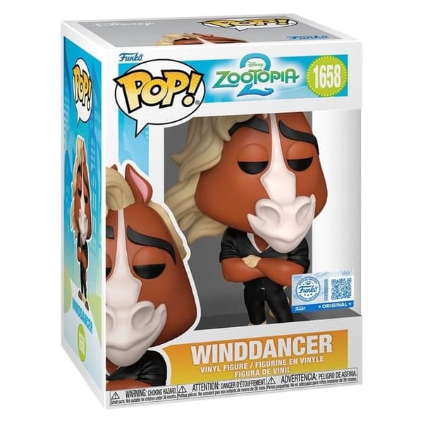Figurine Funko Pop! N°1658 | Zootopia 2 | Vinddansare