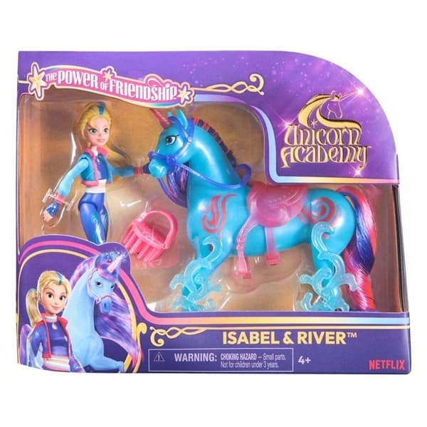 Unicorn Academy - Licenskolan - Licor River + Docka Isabel