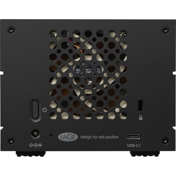 LACIE 2big RAID USB3.1 extern hårddisk - 16 TB - Svart + Dataåterställning