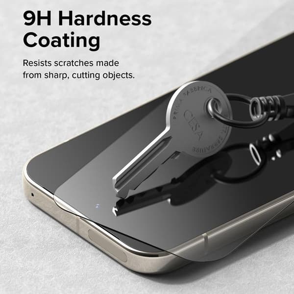 Skyddsfodral för Google Pixel 9 / Pixel 9 Pro - Härdat Glas - Transparent - Stötskydd - 2 delar