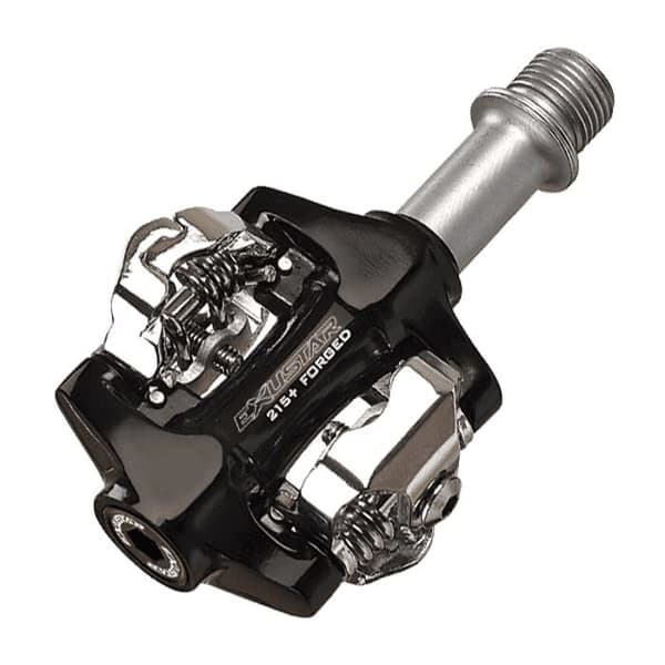 Vevsats - pedal - bottenfästeskåpa Exustar E-PM215 SPD Pedal Svart/Silver