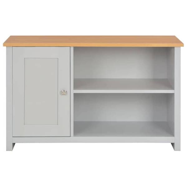 vidaXL TV-möbel Grå 95x39x58 cm 283739