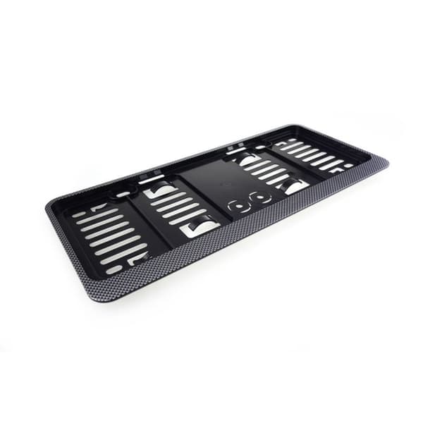 Kort kolfiber registreringsskyltrahmen USA AMIO-02795