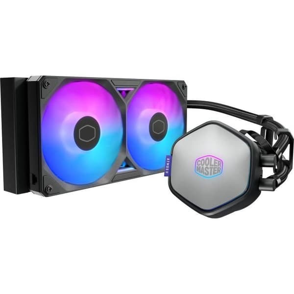 COOLER MASTER - MasterLiquid 240 Atmos II LCD ARGB - Vattenkylning AIO - Fläktar 120mm