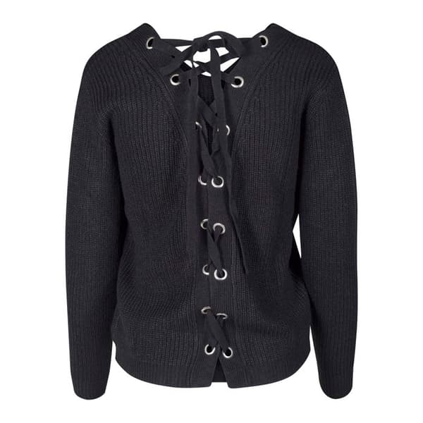 Sweatshirt dam Urban Classic med snörning bakåt