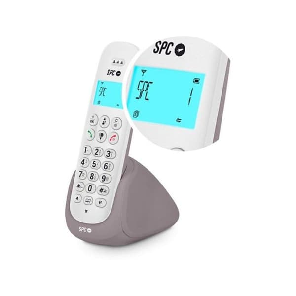 Trådlös telefon - SPC - KEOPS - Belyst skärm - 4 handsets - Ekonomiläge