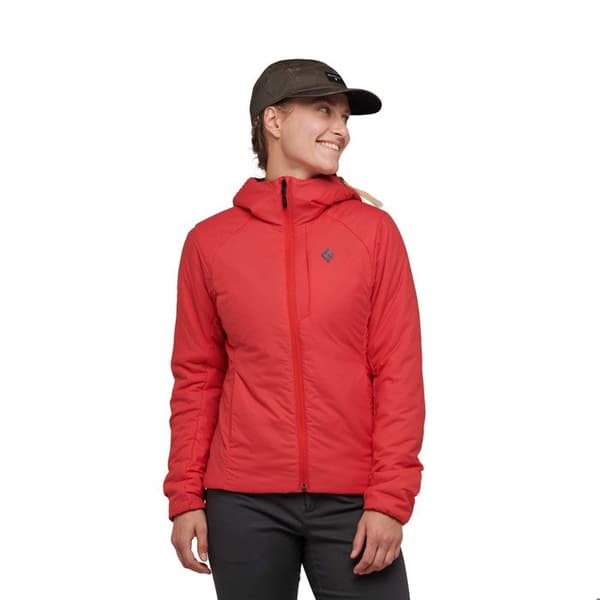 Svart Diamond First Light Stretch hoodie för kvinnor