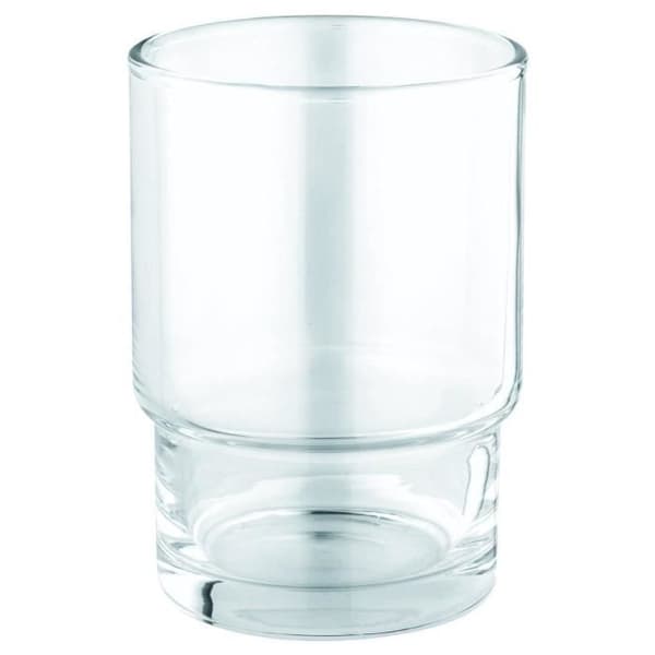 Bordsglas - Grohe - Essentials - Transparent - Platt glas - Tål diskmaskin