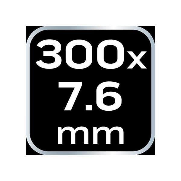 Kabelbindare - NEO TOOLS - 7,6 x 300 mm - Vit - 50-pack - Nylon PA66