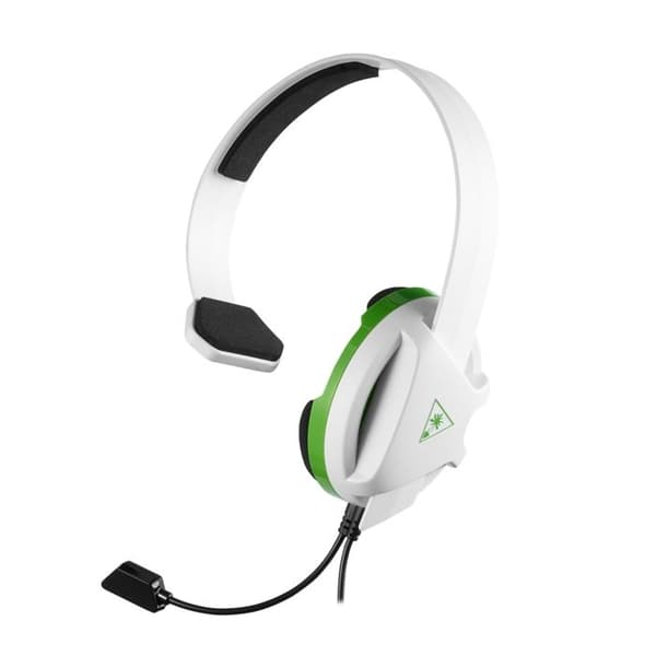 Gaming Headset - Turtle Beach - Recon Chat - Xbox One - Vit - Trådbunden - Stereo