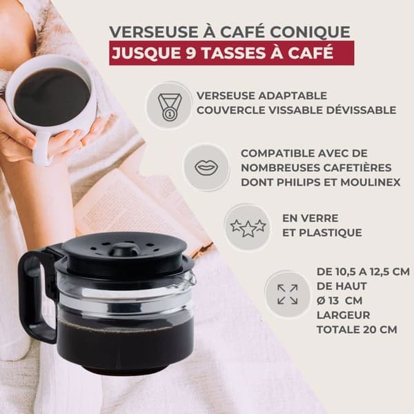 Adaptiv för kaffebryggare Fackelmann