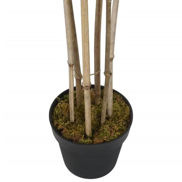 vidaXL Konstgjord bambu 1380 blad 200 cm grön 358962