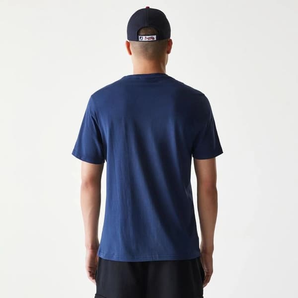 T-shirt Braves Nos MLB Regular - obsidianblå