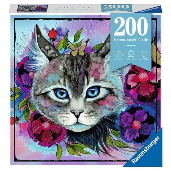 "Pusselstund 200 bitar: Kattöga"
