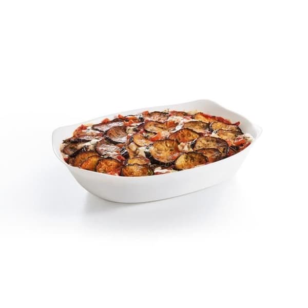 Rektangulär ugnsform - LUMINARC - Smart Cuisine Carine - Kulinarisk opal - Tål 250°C - Ugn/Diskmaskin/Frys