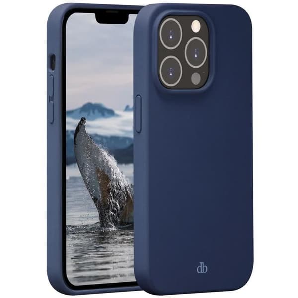 Monaco Backcover iPhone 14 Pro Blue dbramante1928