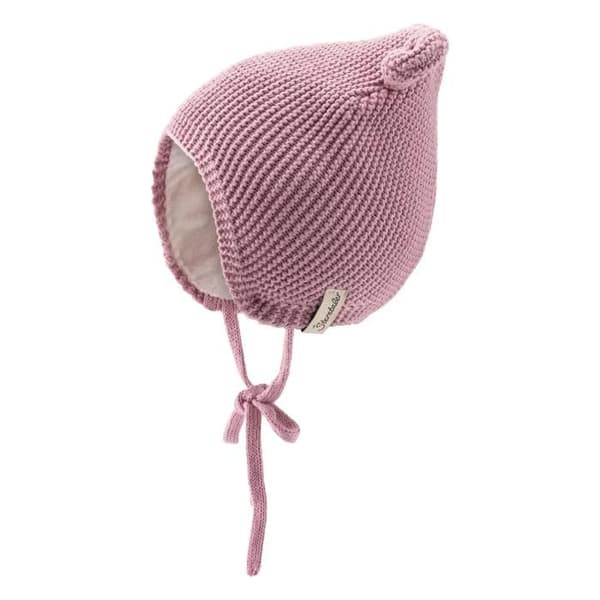 Sterntaler babyflicka mössa i stickad - Rosa - 43/45 cm