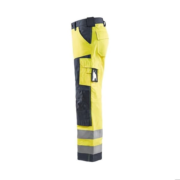 Blaklader stretch arbetsbyxor med hög synlighet