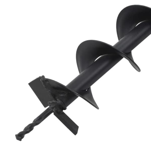 vidaXL Borrborrstål 100 mm