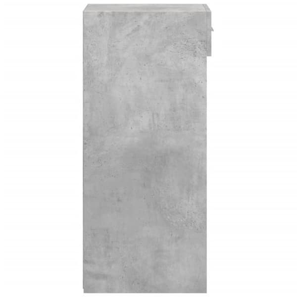 vidaXL Betonggrå buffé 45x42,5x93 cm ingenjörsträ 846323
