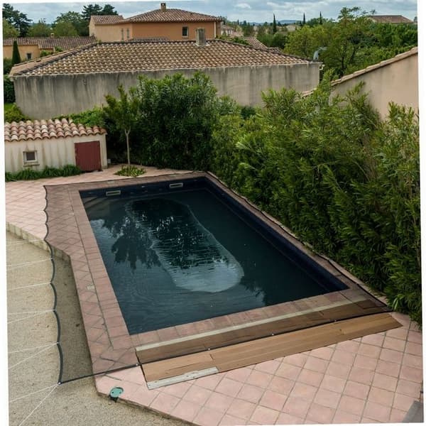 Skyddsnät för pool 100g/m2 WERKA PRO 5 x 10 m