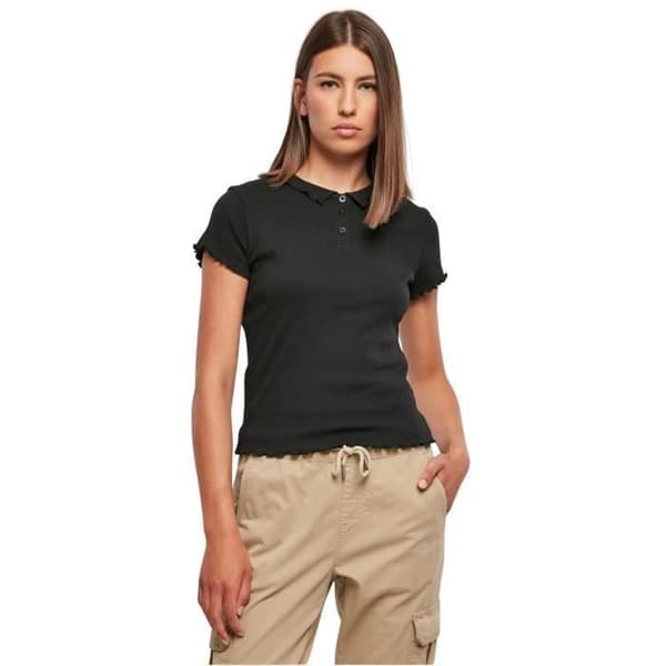 Polo dam stora storlekar Urban Classics Rib