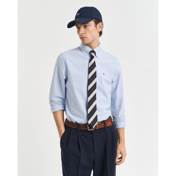 Slim stretch skjorta Gant Oxford