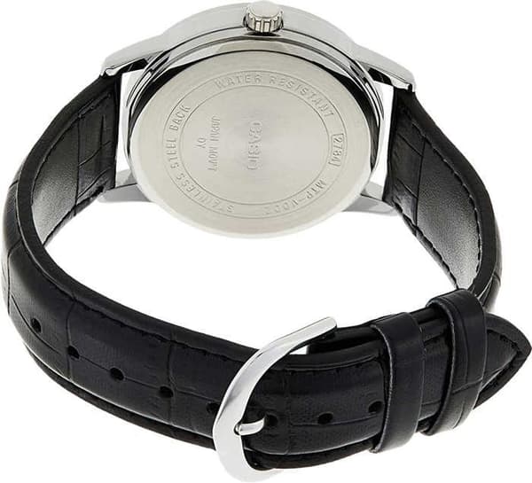 Klocka - Casio - MTP-V002MA - Kvarts - Silver - Analog - Stål