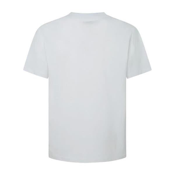T-shirt Vit Herr Pepe jeans Connor PM509206