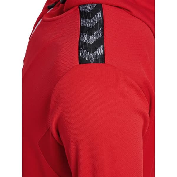 Huvtröja med dragkedja i polyester Hummel Authentic