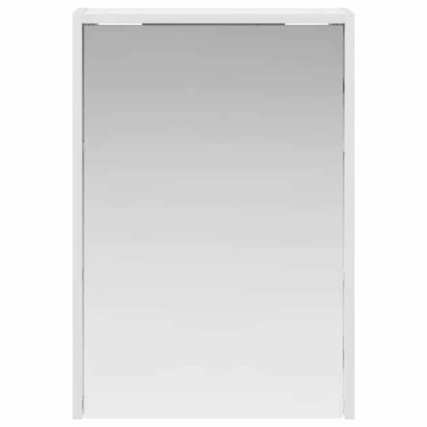 vidaXL Badrumsspegelskåp Vit 43 x 16 x 62.5 cm 889135